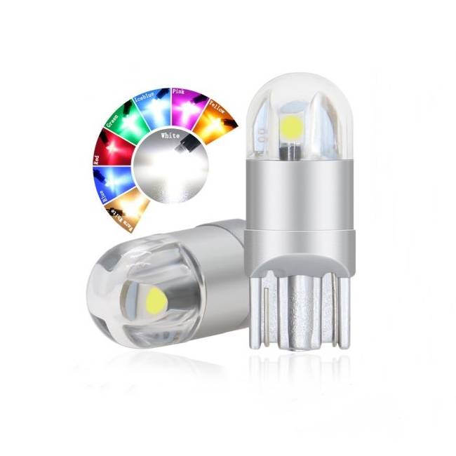 <b>T10 W5W 3030 2SMD LED Car License Plate Light Clearance Light T10 168  LED Auto Wedge Map Dome Lamps</b>