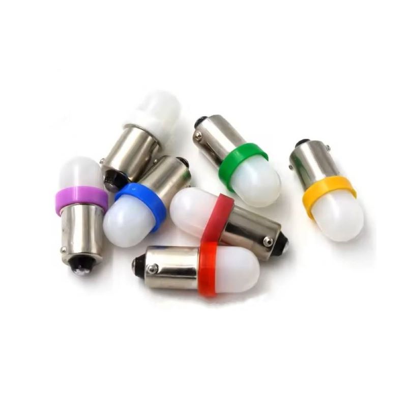 <b>#44 #47 BA9S 5630 2SMD Non-ghosting Frosted Pinball LED Bulb</b>