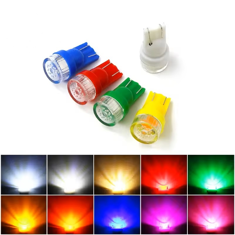 <b>Pinball Replacement Bulb T10 #555 5630 2SMD Flat Len Dome LED Pinabll LED Bulb</b>