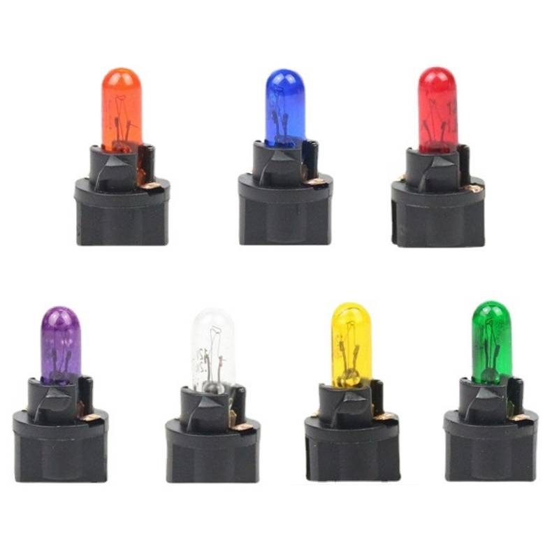 <b>T5 Dashboard Light 9-12V Car Instrument Indicator Lamp Auto Brake Bulbs</b>
