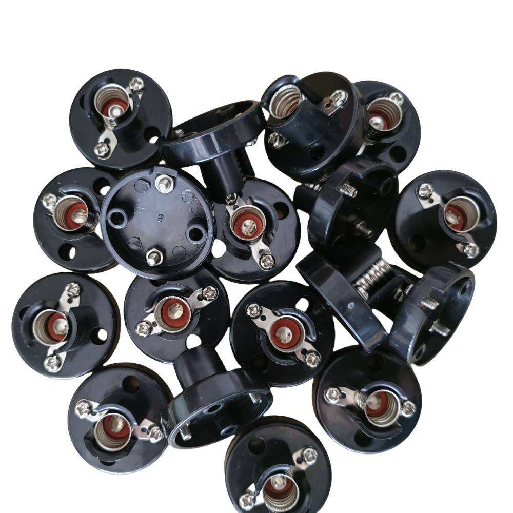 <b>Light Bulb Holder E10 Socket Mini Plastic Light Bulb Base Lamp Holder for Student Experiment Lighting</b>