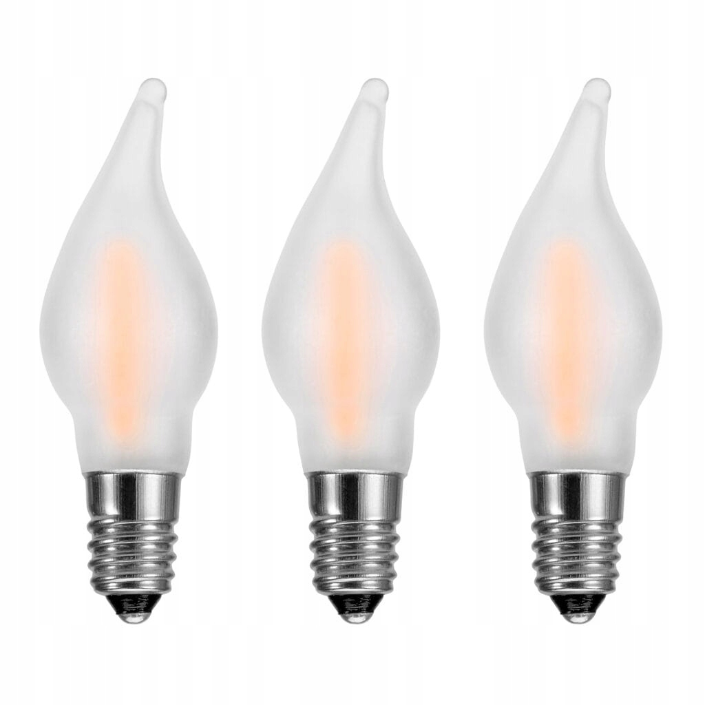 <b>E10 LED Filament Candle Arch Bridge Bulb Christmas Replacement Spare Screw Light 14-55V </b>