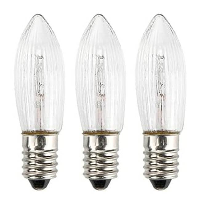 <b>E10 Candle Bridge Bulbs Top Candle for Fairy Lights Christmas Candle Arch</b>