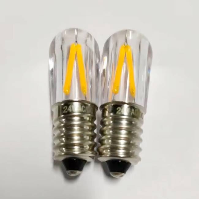 <b>E14 LED Filament Lamp Decorative Papaya Bulb AC/DC 14V 24V 2PCS LED Filaement Votive Lamp</b>
