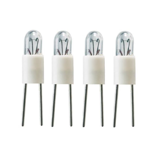 T1 12V/50mA 1W Incandescent Bi-Pin Lamp Miniature Bulbs