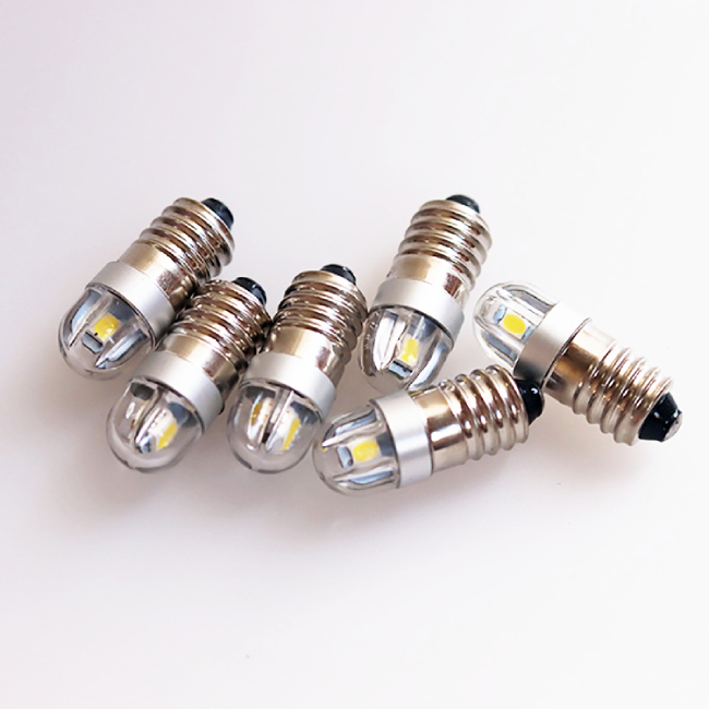 E10 LED Bulb E10 3030 2SMD LED Replacement Bulbs for Car Inte