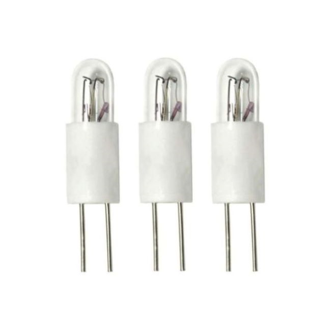 <b>T1 1/4 Bi-Pin Base Miniature Incandescent Lamp T1.25 6V 12V 24V Mini Bulb</b>