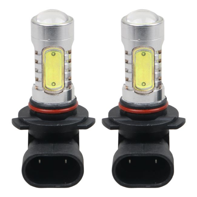 <b>9005 9006 COB LED Bulb 7.5W LED Replacement Bulb with Projector Lens 9005 HB3 9006 HB4 LED DRL Headla</b>
