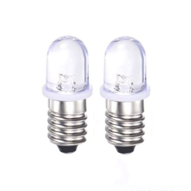 <b>E10 iniature Screw Base LED Bulbs Flashlight Bulb LED Indicator for Home Experiment Circuit Electrica</b>