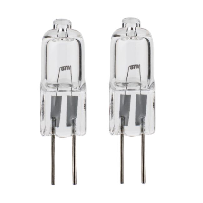 <b>G4 Halogen Bulbs 24V 28V T3 JC Type 2 Pin Base Replacement for Landscape Under Cabinet Puck Light Tra</b>