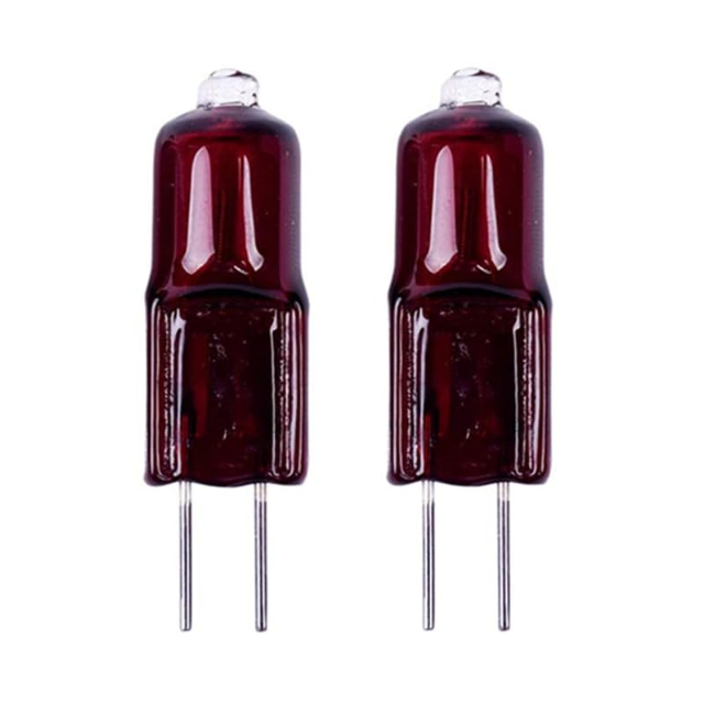 <b>G4 15W 24V Halogen Light Lamps G4 Bi-Pin Base Halogen Bulb G4 Infrared Halogen Lamp for Massage Chair</b>