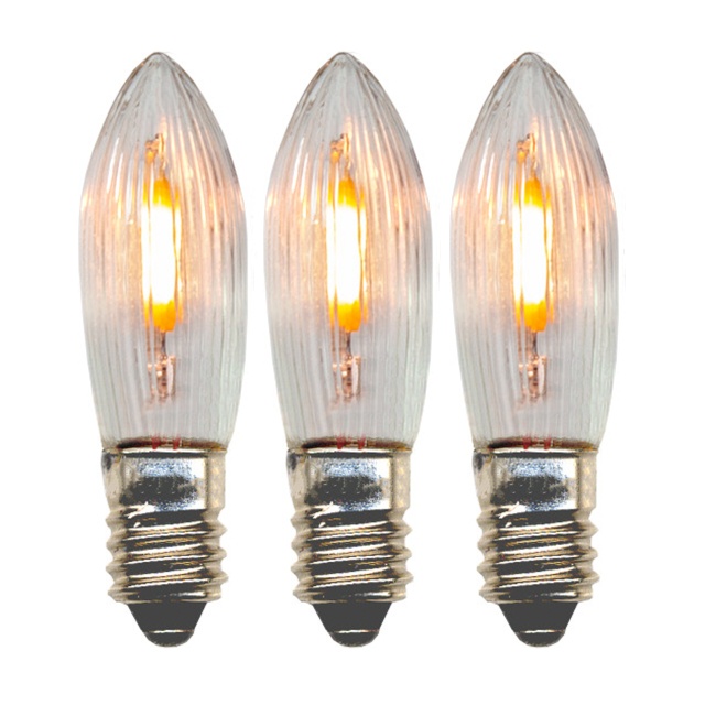 Flicker Flame Light Bulbs E10 C6 Candle Bridge Bulb 12V 24V C