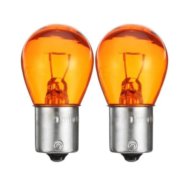 <b>1156 BAU15S PY21W Single Contact Bayonet Lamp S25 BA15S BAU15S BAY15D Halogen Bulb Brake Reverse Lamp</b>