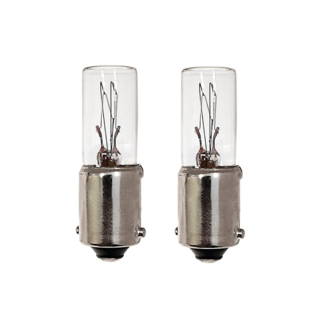 <b>T8 120V 120MB BA9S Indicator Bulbs BA9S Bayonet Base Lamps Incandescent Replacement Bulbs Flat Top</b>