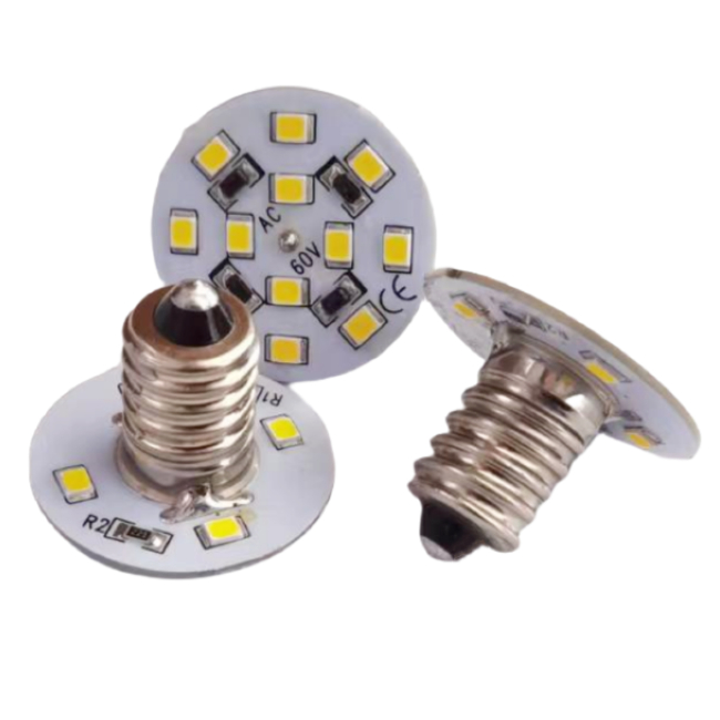 <b>Funfair Amusement Rides Lights E10 E14 32mm 16leds 2835SMD Cabochon Turbo Light LED Amusement Bulbs</b>