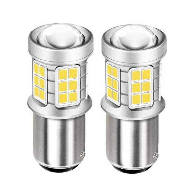<b>1156 BA15S 1157 BAY15D Bayonet LED Bulb BA15S BAY15D 2835 36SMD LED Replacement Bulb with Projector L</b>