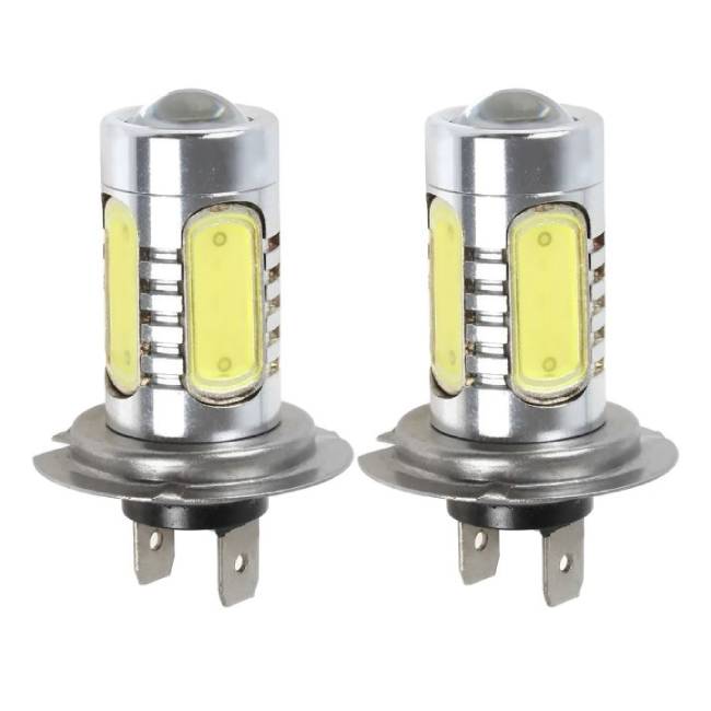 <b>H7 7.5W COB LED Bulbs 12V Car Lamp Headlight Fog Driving Front Turn Signal Lamp</b>