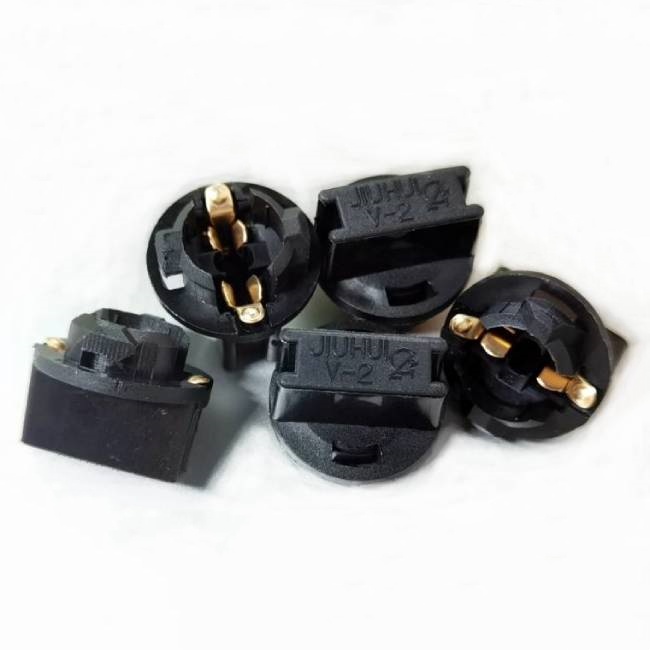 <b>W5W T10 V2 Wedge Instrument Panel Cluster Lamp Holder Bulb Base T10 501 168 194 Miniature Twist Lock </b>