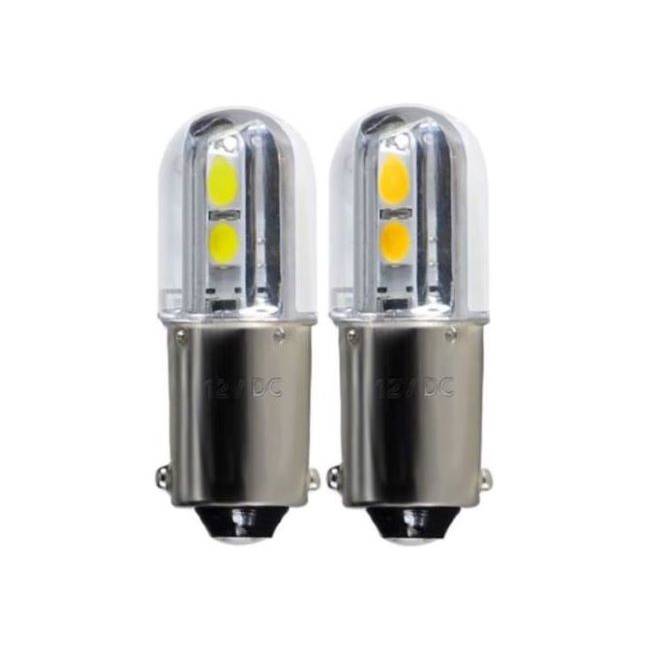 BA9S T11 T4W LED Bulb BA9S 3030 4SMD LED License Plate Reading Light Bulb Flashlights Torch Light