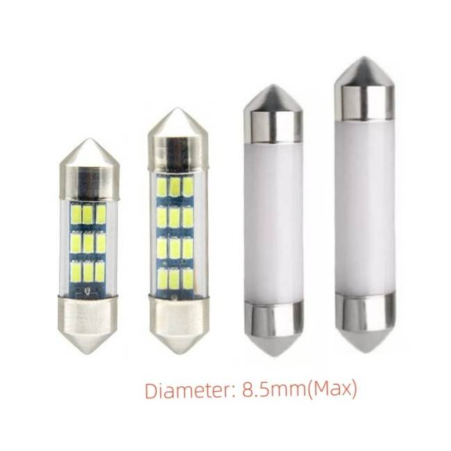 <b>12V Festoon LED Bulb 31mm 36mm 39mm 41mm Festoon Light Bulb for Car Interior Dome Light LED Map Light</b>