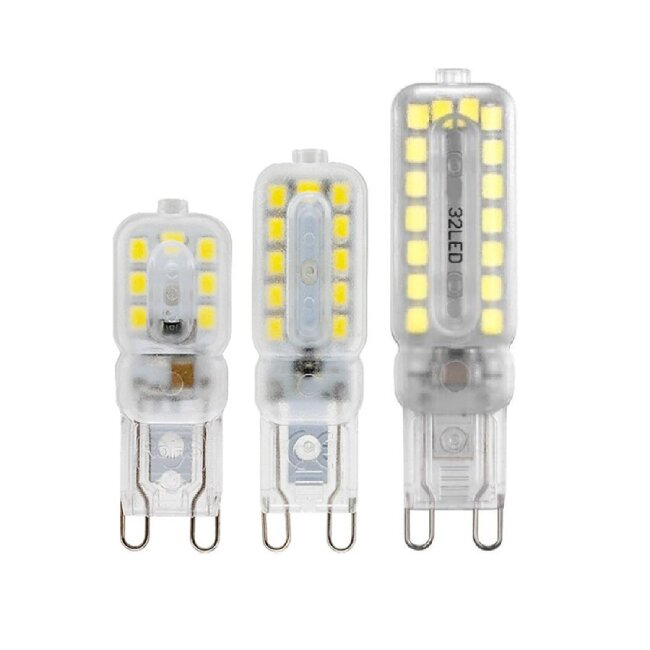 <b>G9 LED Bulb AC220-240V 3W 5W 7W G9 Led Bi-Pin Lamp 14LEDS 22LEDS 32LEDS 2835SMD LED G9 Light Replace </b>