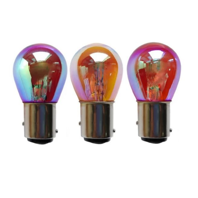 <b>Car Light Bulb 1157 BAY15D Diadem Chrome Amber Red Turn Signal Light Stop Light S25 BAY15D Double Con</b>