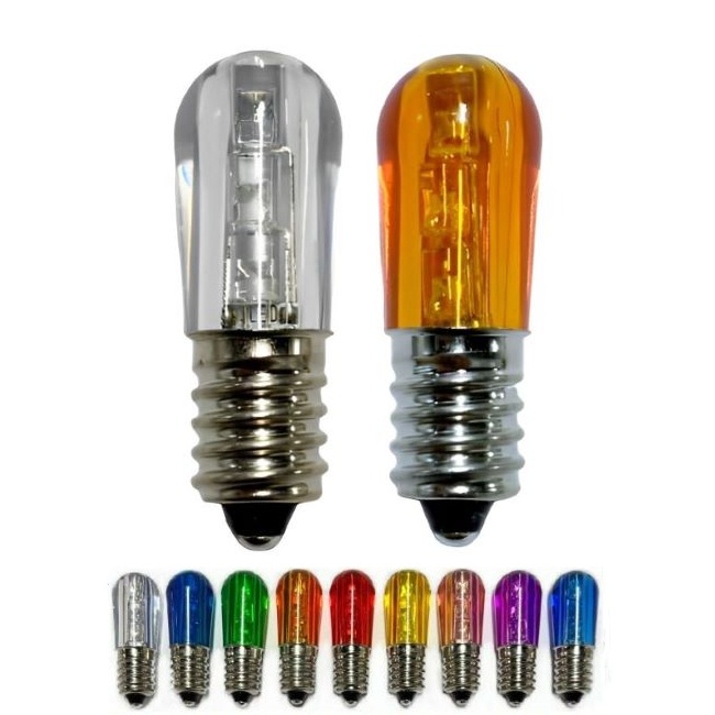 <b>E14 3LEDs Papaya Bulbs 12V 24V LED Votive Lamp Christmas Decorative Light</b>
