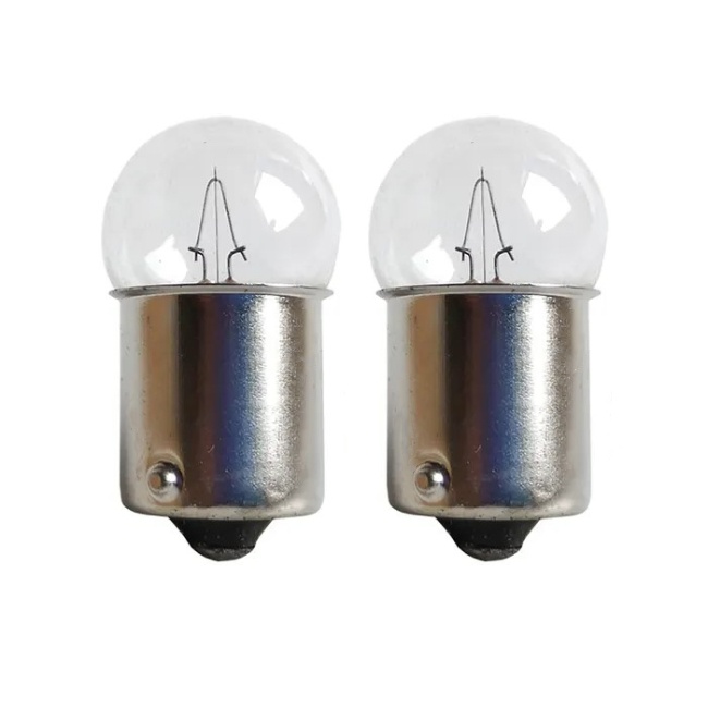 <b>G18 1156 Single Contact Bayonet Halogen Bulbs 12V/24V 5W/10W BA15S Automotive Brake Light Turn Signal</b>