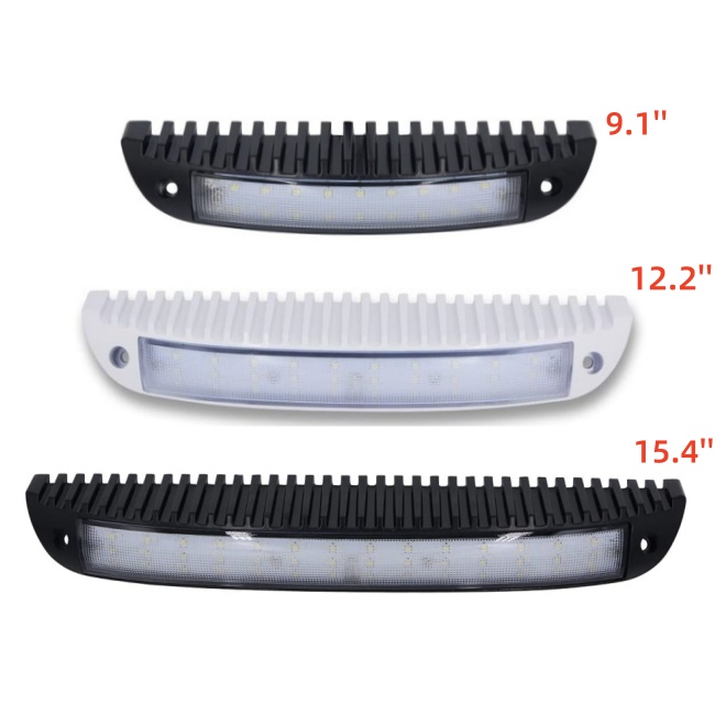<b>9.1”12.2”15.4”Led Light Bar RV & Boat Low-Profile LED Porch Light Fixture 12V 24V LED Scene Lig</b>