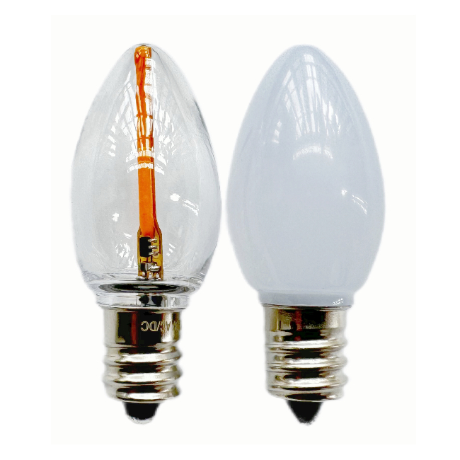 <b>E12 LED Filaement Bulb 120V 0.6W E12 Candelabra Base Salt Lamp Bulbs Night Light Bulbs E12 LED Filame</b>