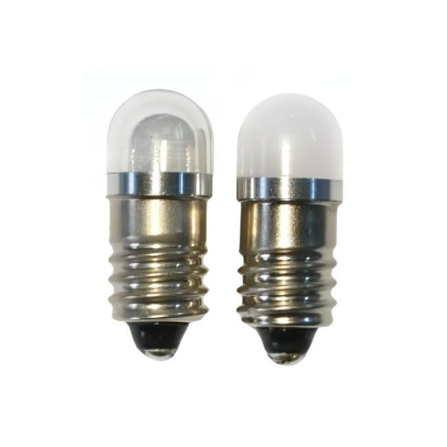 <b>T3 1/4 LED Bulb 12V 24V E10 Miniature LED Replacement Bulb Indicator Light</b>