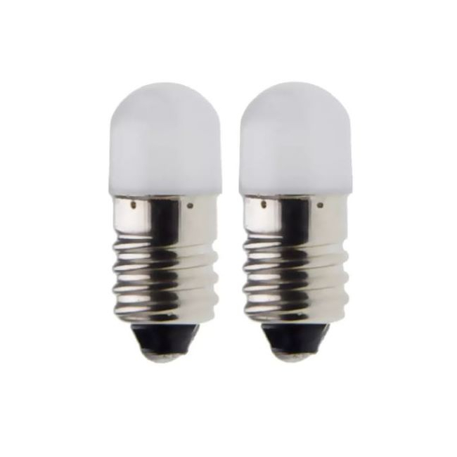<b>E10 Screw LED Bulb 6V 12V 24V 3030 1SMD LED Replacement Bulb Indicator Lamps</b>