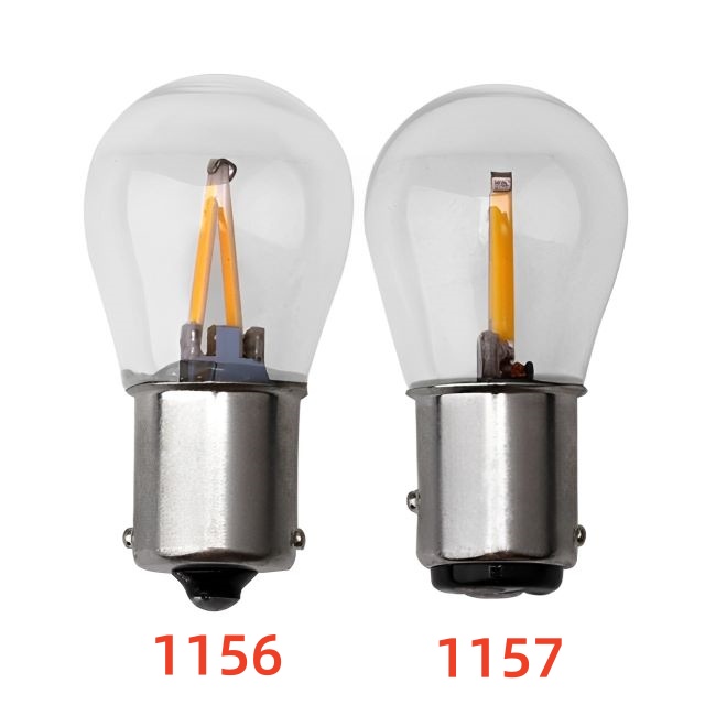 <b>LED Filament Light Bulb 12V 24V S25 P21W BA15S 1156 P21/5W BAY15D Auto Turn Signal Lamp Parking Rever</b>