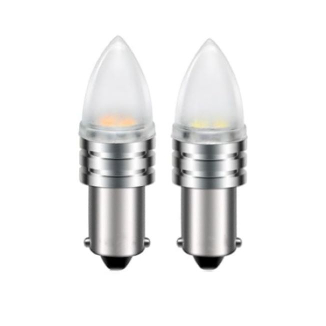 <b>BA9S Bayonet Base LED Bulb 6V 12V 2835 2SMD LED Candle Light Bulbs Indicator Lamp</b>