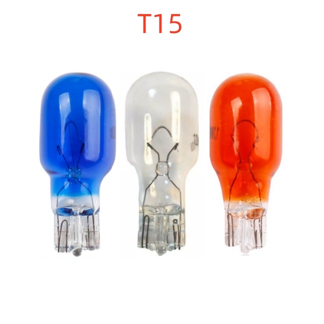 <b>T15 W16W Wedge Halogen Bulb W2.1 x 9.5d 12V 16W Interior Light Instrument Light Bulb Car Reverse Lamp</b>