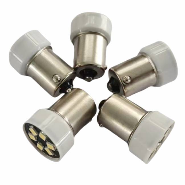 <b>BA15S P21W 1156 3020 6SMD LED Bulb 6V 12V 24V Car Indicator Lights Reading Lights Pinbll LED Bulb</b>