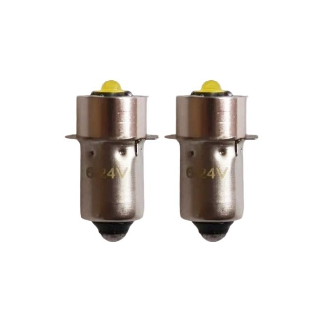 <b>LED P13.5S 3W Flashlight Bulb 6-24V Emergency Work Light LED Flashlight Bulbs for MagLite 3-16 Cell C</b>