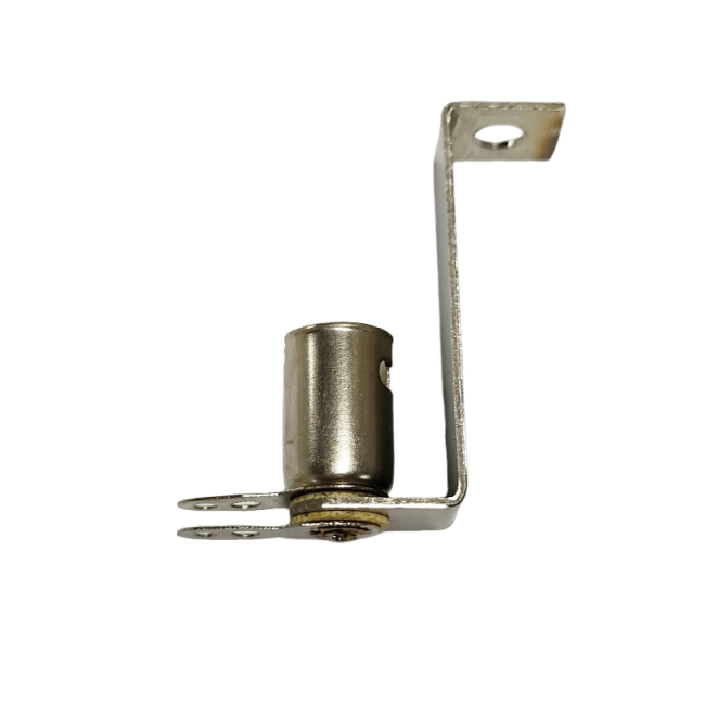 <b>BA9S Lamp Holder Bulb Socket Bayonet Base 2-Lead Socket With Long Mounting Bracket For #44/#47 Bulbs</b>