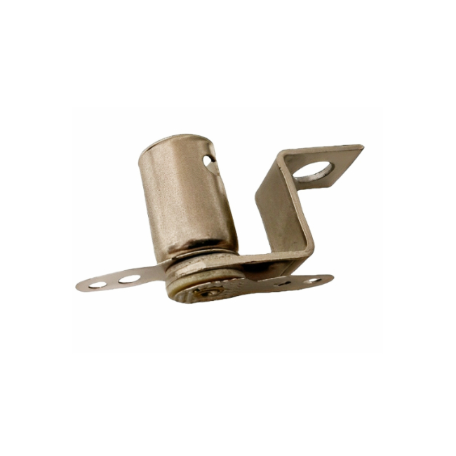 <b> Pinball Machine Lamp Socket Bayonet Base 2 Lead Socket with Short Mounting Bracket #44 #47</b>