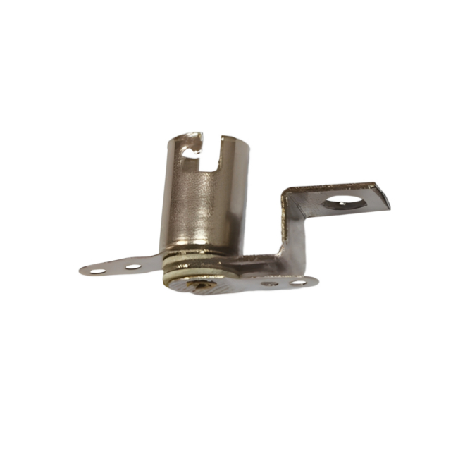 <b>Miniature Bayonet Bulb Holder Lamp Socket with Short Mounting Bracket BA9S Base #44 #47</b>