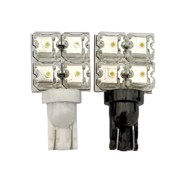 <b>T10 #555 Super Flux Pinball LED Bulb 13.6V Flasher</b>