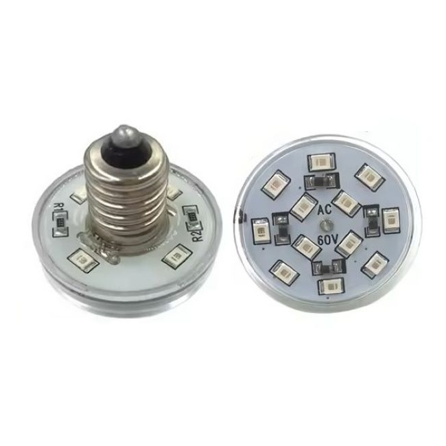 <b>E14 LED Fairground Cabochon Turbo Light AC24V 60V E14 2835 16SMD Single Color LED Amusement Bulbs Lig</b>