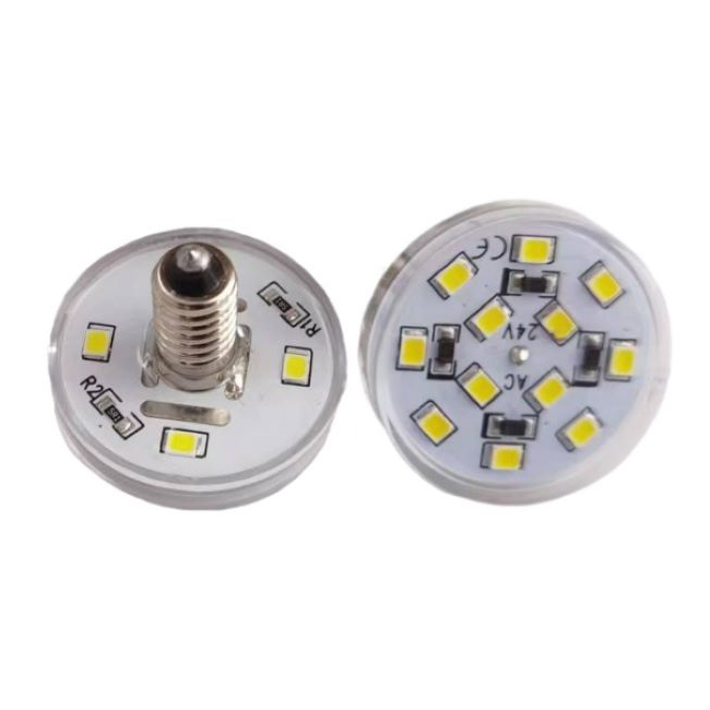 <b>E10 LED Turbo Bulb AC24V 60V E10 2835 16SMD  LED Amusement Light Cabochon Funfair Fairground LED Ligh</b>