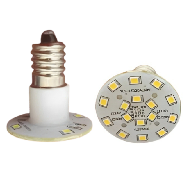 24V 60V E14 Turbo LED Bulb 36mm 2835 20SMD E14 Cabochon LED A