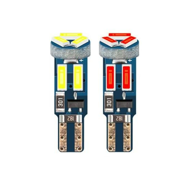 <b>T5 74 37 4014 7SMD Dashboard Instrument Panel Gauge Cluster LED Bulb Map Vanity Mirror Glove Box Indi</b>