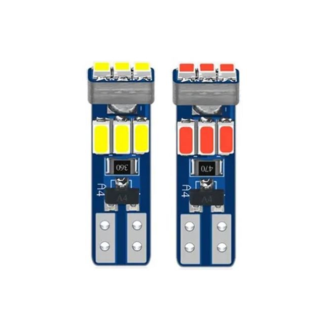 <b>T5 3014 9SMD LED Automotive Gauge Indicator Dashboard Instrument Panel Lights 12V</b>