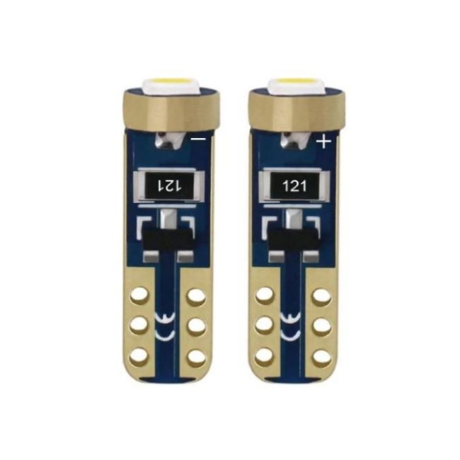 <b>T5 W3W 3030 1SMD LED Instrument Cluster Dash Panel Lights 12V T5 Wedge LED Dashboard Bulb License Pla</b>