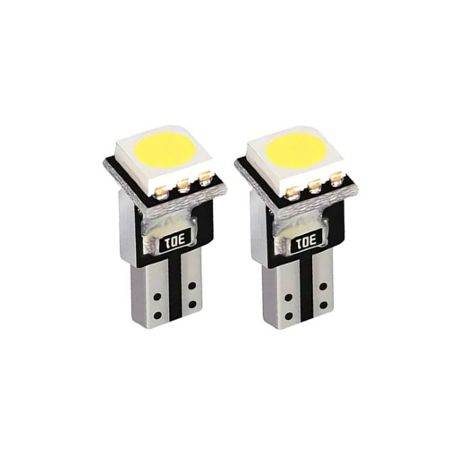 <b>T5 5050 1SMD LED Car Instrument Lights 12V Wedge LED Dashboard Light Bulb Automotive Replacement Bulb</b>