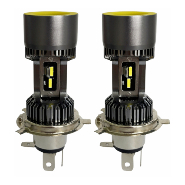 H4 LED Motorcycle Headlight Bulb R8 H4 HS1 LED Headlamp with 