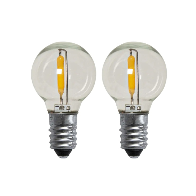 E10 LED Filament Bulb 23-55V 0.5W E10 Arch Bridge Bulb Christ